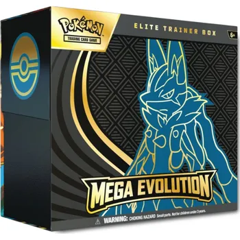 Společenská hra Pokémon TCG: Mega Evolutions Elite Trainer Box Lucario Lehce boucnutý roh