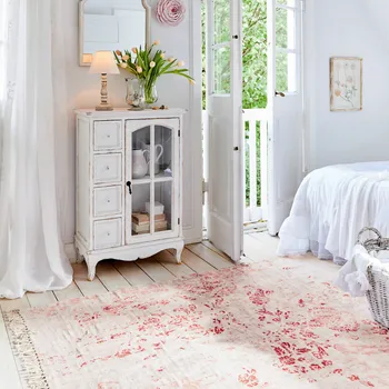 Koberec Koberec Arica, růžová/bílá, V/Š cca 140/200 cm