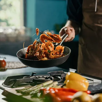 Pánev SKOTTSBERG Carbon Steel 20 cm - nepřilnavá pánev z uhlíkové oceli