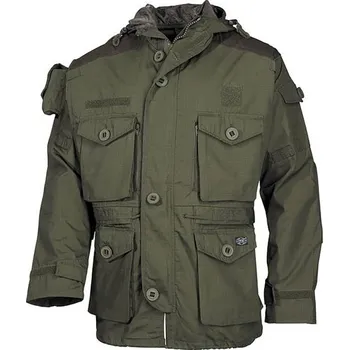 Pánský kabát MFH Defence Bunda COMMANDO SMOCK ZELENÁ XL ZELENÁ - OLIV
