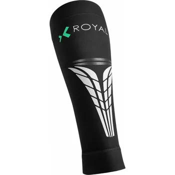 Cyklistické návleky Royal Bay Extreme CALF kompresní lýtkové návleky - černé M