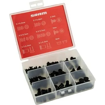 rám kola SRAM sada záslepek do rámu FRAME PLUG TACKLEBOX