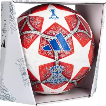 Fotbalový míč Fotbalový míč Adidas WUCL Pro 25/26 velikost 5 bílo-červený