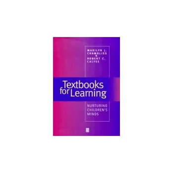 Kniha Textbooks for Learning - Chambliss, Marilynn (University of Maryland, College Park) a Calfee, Robert (University of California a Stanford University)