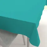 Dekorační obdélníkový ubrus Rongo RG-020 Tyrkysový 140x220 cm