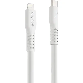 Kabel Proove Eternal USB-C - Lightning 2m 3A bílý