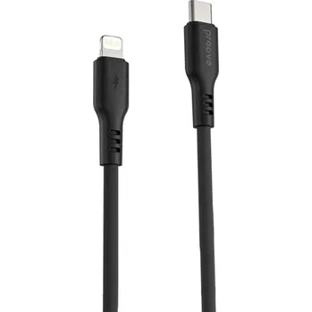 Kabel Proove Rebirth USB-C - Lightning 1m 27W černý