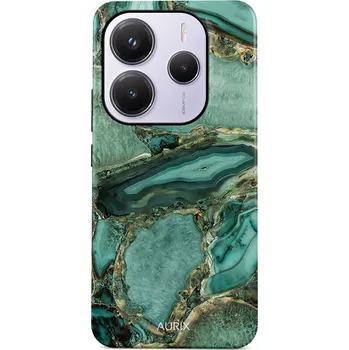 Pouzdro na mobilní telefon Kryt Xiaomi Redmi Note 14 5G AURIX pevný Emerald Glow (obal neboli pouzdro na Xiaomi Redmi Note 14 5G)