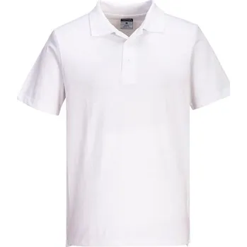 Pánská móda PortWest | Lehká Jersey polokošile (48 v krabici) - White / XL / XL / bílá