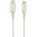 Dudao L7SCL USB-C - Lightning kabel 30W 1m - béžový