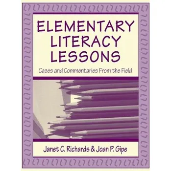 Kniha Elementary Literacy Lessons - Richards, Janet C. a Gipe, Joan P.
