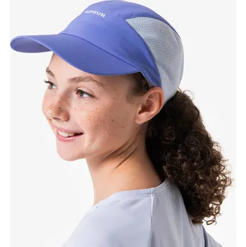 Kšiltovka KIPRUN Dětská běžecká kšiltovka prodyšná Kiprun Run 500 FIALOVÁ|FIALOVÁ