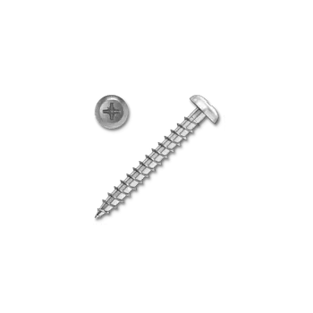 Vrut Vrut univerzální 3,0x12 PHH PZ1 ZB závit celý půlkul. hlava