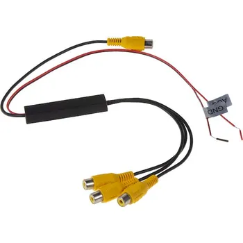 Auto elektroinstalace Aktivní rozbočovač video signálu 1IN, 3OUT, 80032