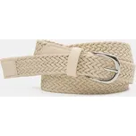 Sinsay - Pletený pásek se stříbrnou sponou - béžová - 094IR-02X - 094IR-02X-L