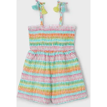 Dětský bavlněný overal Mayoral 3877.6Q.Mini.PPYA zelená 70X, vel. 116