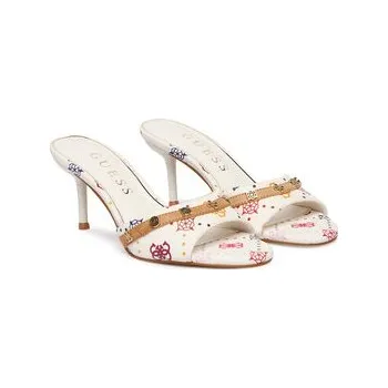 Dámské pantofle Nazouváky Guess FLPIOR FAL03 Bílá 41