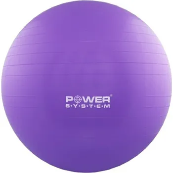 Gymnastický míč Power System Gymnastický míč Power Gymball 65cm 4012 - purple fialový