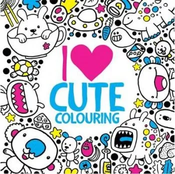 První čtění I Heart Cute Colouring - Bradley, Jess