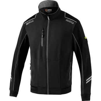 Sport Sparco technická softshell lehká bunda, barva černo-šedá, velikost L