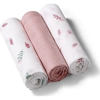 Plena BabyOno Sada bambusových plenek Nature Girl 70 x 70 cm - 3 ks