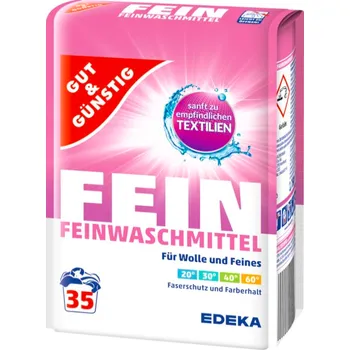 Prací prášek G&G Jemný prací prášek pro šetrné praní 35 pracích cyklů