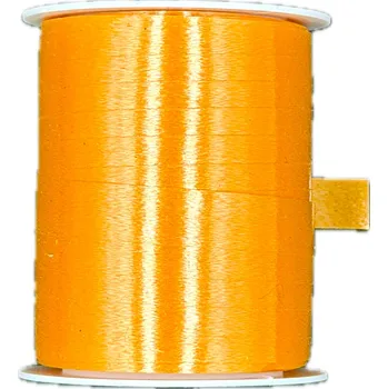 Stuha Vázací stuha PolyPro Classic – oranžová 10mm × 30m (Vázací stuha v teplé oranžové barvě)