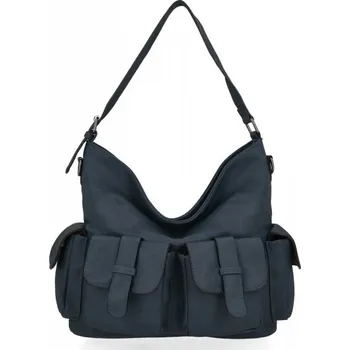 Kabelka Dámská kabelka shopper bag Hernan tmavě modrá HB0395