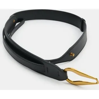 Dámské kraťasy Sinsay - Pás s dekorativní zlatou sponou - černá - 667IA-99X - 667IA-99X-XL