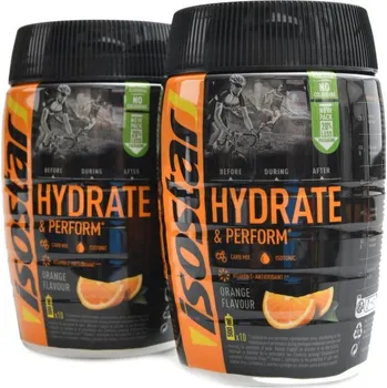 Sport Isostar Isostar 2 x 400 g - pomeranč + pomeranč