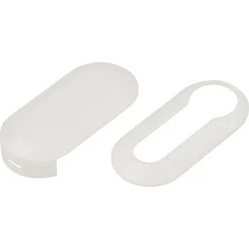 Auto elektroinstalace Náhradní obal klíče pro Fiat, 3-tlačítkový bílý, 48FA112WHT