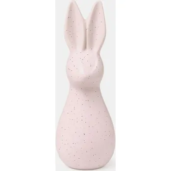 Velikonoční dekorace Sinsay - Velikonoční stojící dekorace ve tvaru zajíčka - pastelová růžová - 671JM-03X - 671JM-03X-ONE