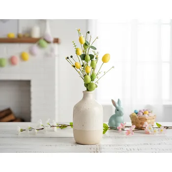 Velikonoční dekorace Velikonoční dekorační větvička ELLIDA II. s vajíčky 50 cm Výška 50 cm 765261