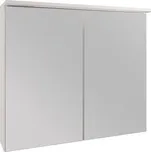 EBS Bianka Galerka s osvětlením 80 cm, bílá lesk