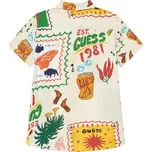 Guess Košile L6GH02 WG5V0 Béžová Regular Fit 7Y