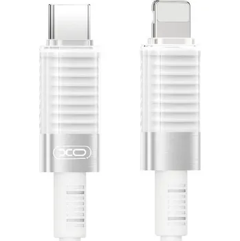 Kabel XO NB-Q282A PD USB-C - Lightning 1,0 m 27W bílý