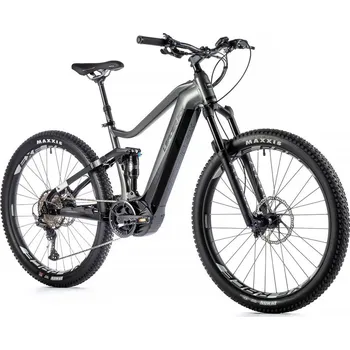 Elektrokolo Horské elektrokolo Leader Fox Ayra 29" 2023 šedá rám 17,5