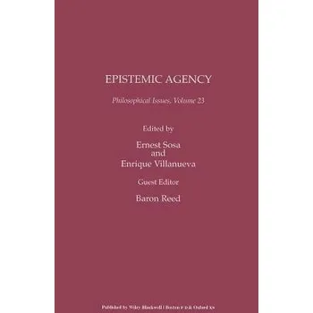 Kniha Epistemic Agency, Volume 23
