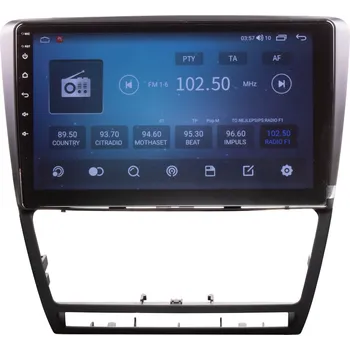 Autorádio Autorádio pro Škoda Octavia 2007-2014 s 10,1" LCD, Android, Wi-Fi, GPS, CarPlay, 4G, Bluetooth