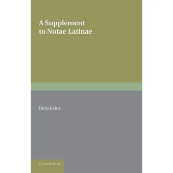 Supplement to Notae Latinae - Bains, Doris
