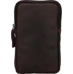 Pánská kožená taška přes rameno tmavě hnědá - GreenWood Hagar