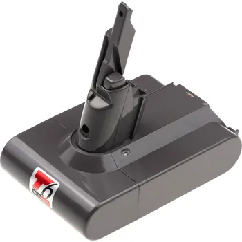 Sáček do vysavače Náhradní akumulátor T6 Power pro Dyson V7 Trigger, Li-Ion, 21,6 V, 2500 mAh (54 Wh), šedá