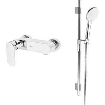 Sprchový set SAT Sprchová baterie SAT Fusion se sprchovým setem 150 mm chrom SATBSFU268CPSET SATBSFU268CPSET