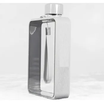 Láhev Placatá cestovní lahev C198 světle šedá