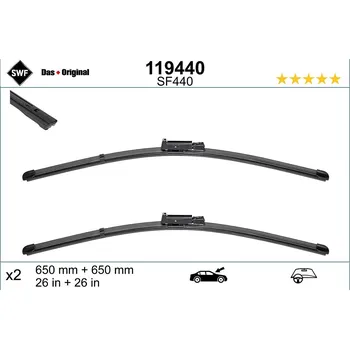 Stěrač List stěrače VALEO 119440