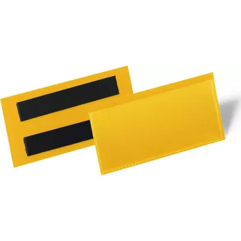 Magnetická kapsa 100x38 mm - 50 ks - Žlutá