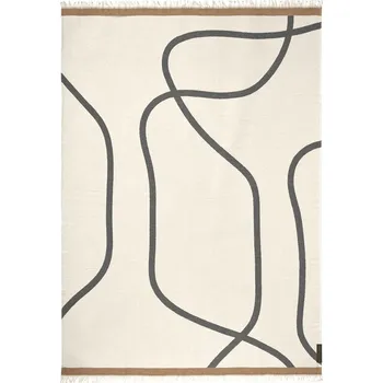 deka Krémová deka 130x175 cm Shadow – Mette Ditmer Denmark ID_1831534