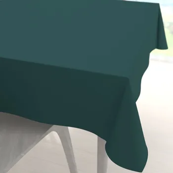 ubrus Dekorační čtvercový ubrus Rongo RG-099 Tmavý lahvově zelený 40x40 cm