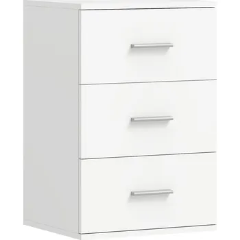 Noční stolek Homcom 83D-160V90WT bílý