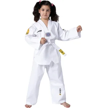 Kimono KWON Kimono Taekwondo pro děti Kwon Clubline Tiger 100cm BÍLÁ
